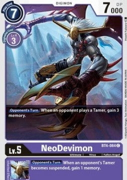 NeoDevimon (BT4-084) - Great Legend (Common) [BT-04-BT4-084]