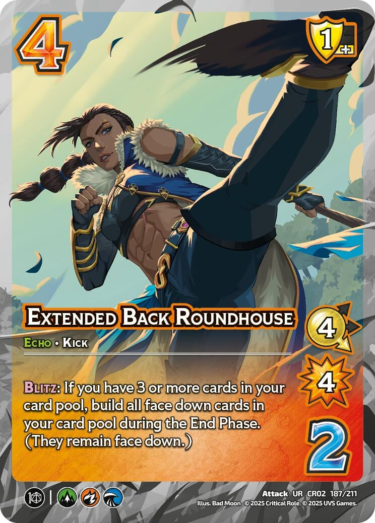 Image for Extended Back Roundhouse (Critical Role: Heroes of Exandria) (187/211) - UniVersus