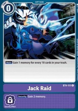 Jack Raid (BT4-111) - Great Legend (Common) [BT-04-BT4-111]