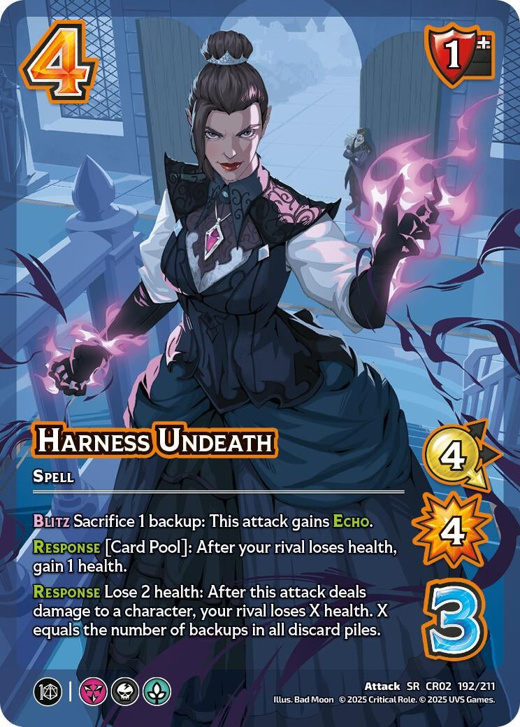 Image for Harness Undeath (Critical Role: Heroes of Exandria) (192/211) - UniVersus