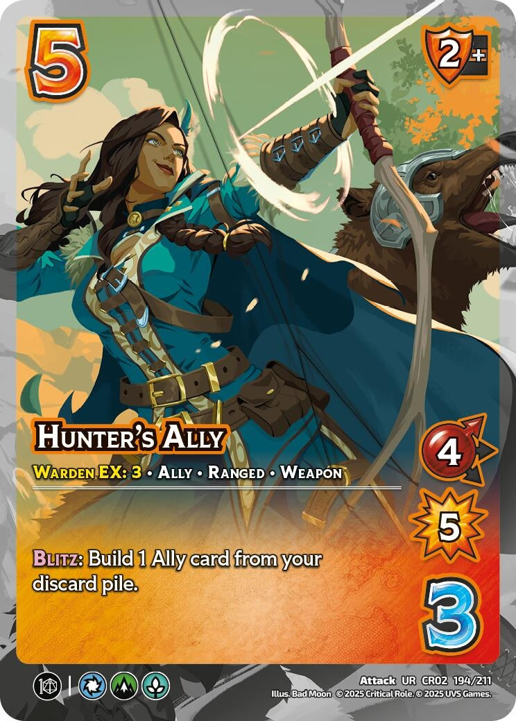 Image for Hunter's Ally (Critical Role: Heroes of Exandria) (194/211) - UniVersus