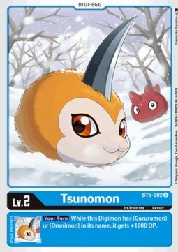 Tsunomon (BT5-002) - Battle Of Omni (Uncommon) [BT-05-BT5-002]