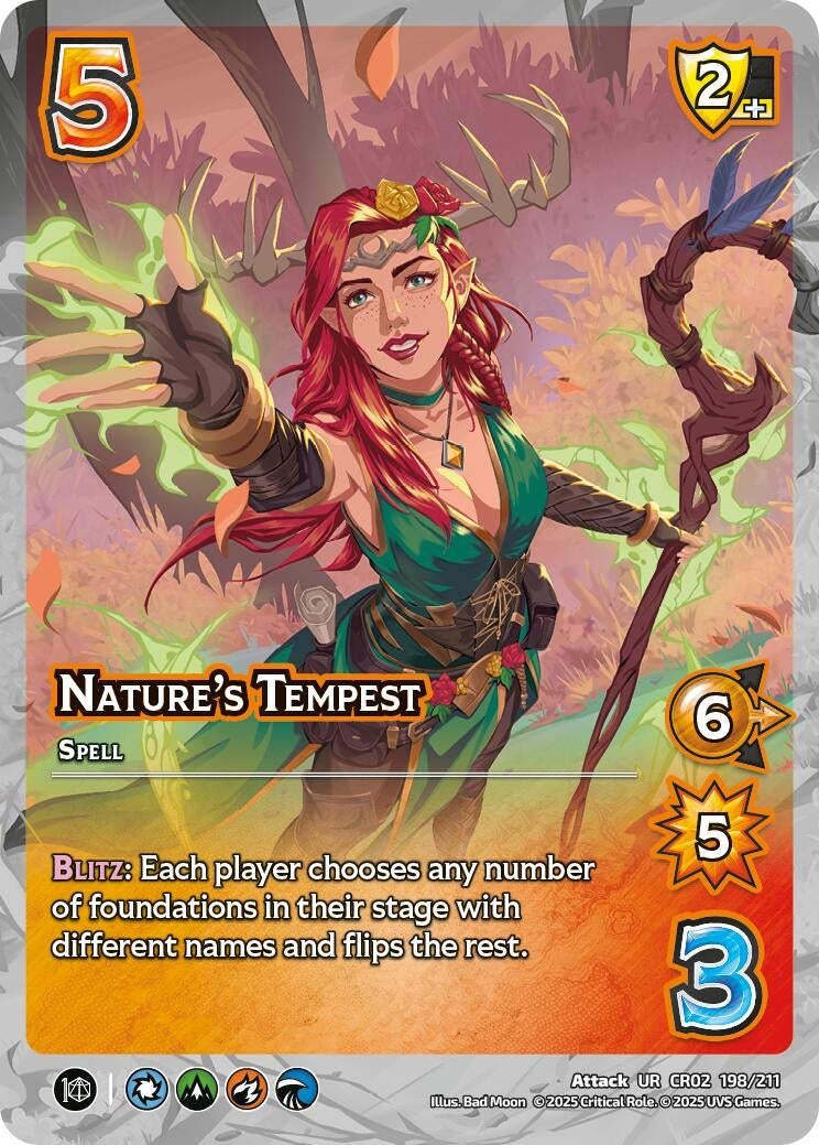 Image for Nature's Tempest (Critical Role: Heroes of Exandria) (198/211) - UniVersus