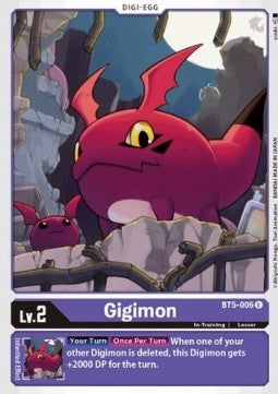 Gigimon (BT5-006) - Battle Of Omni (Uncommon) [BT-05-BT5-006]