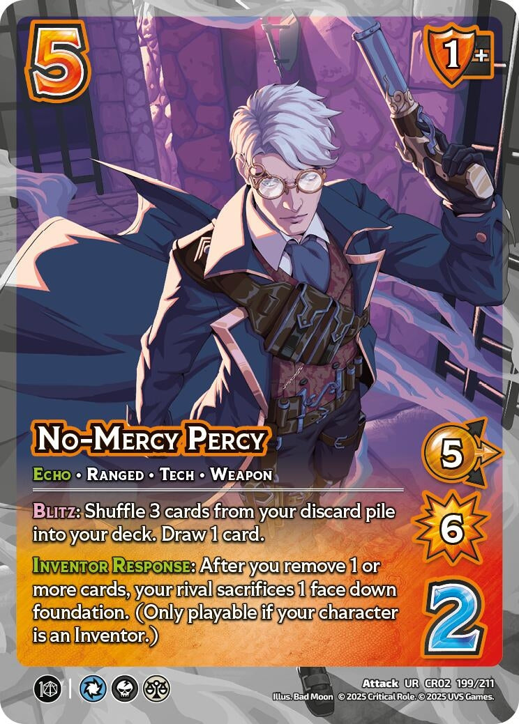 Image for No-Mercy Percy (Critical Role: Heroes of Exandria) (199/211) - UniVersus