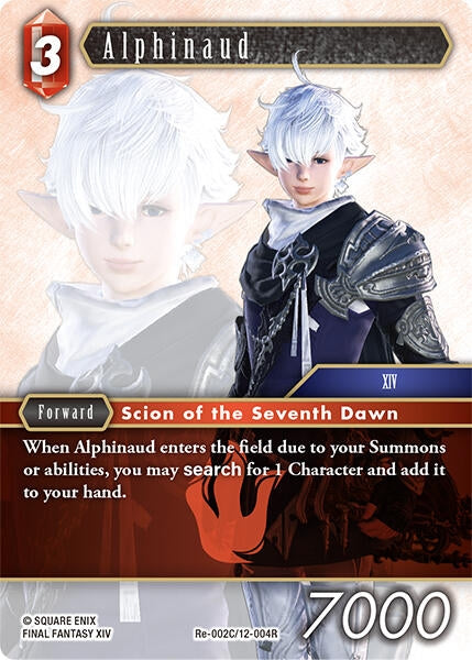 Image for Alphinaud (Legacy Collection) (Re-002C/12-004R) - Final Fantasy TCG
