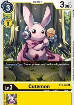 Cutemon (BT5-033) - Battle Of Omni (Common) [BT-05-BT5-033]