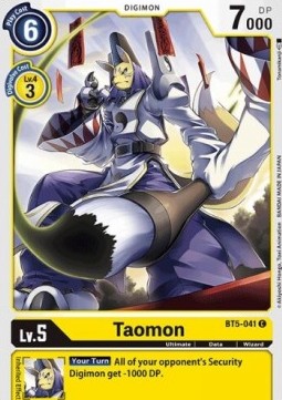 Taomon (BT5-041) - Battle Of Omni (Common) [BT-05-BT5-041]