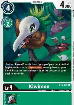 Kiwimon (BT5-049) - Battle Of Omni (Uncommon) [BT-05-BT5-049]