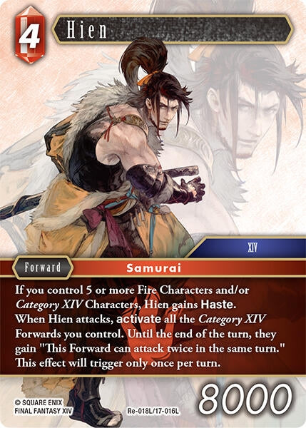 Image for Hien (Legacy Collection) (Re-018L/17-016L) - Final Fantasy TCG