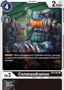 Commandramon (BT5-061) - Battle Of Omni (Common) [BT-05-BT5-061]
