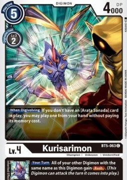Kurisarimon (BT5-063) - Battle Of Omni (Common) [BT-05-BT5-063]