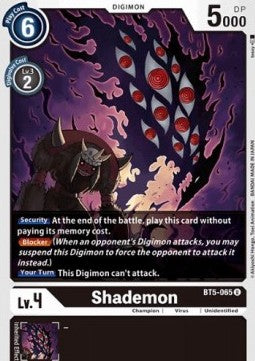 Shademon (BT5-065) - Battle Of Omni (Uncommon) [BT-05-BT5-065]