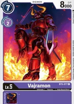 Vajramon (BT5-077) - Battle Of Omni (Common) [BT-05-BT5-077]