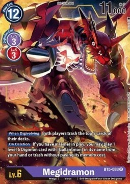 Megidramon (BT5-083) - Battle Of Omni (Rare) [BT-05-BT5-083]