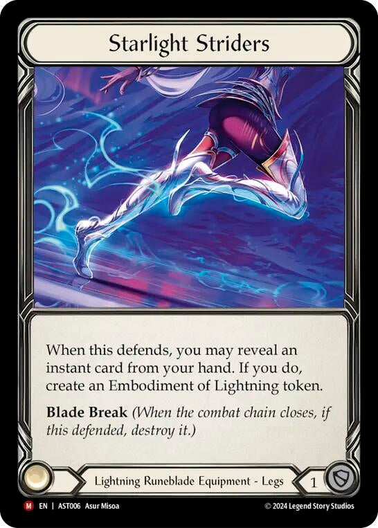 Image for Starlight Striders (Armory Deck: Aurora) (AST006) - Flesh and Blood TCG