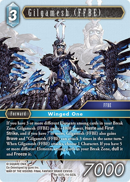 Image for Gilgamesh (FFBE) (Legacy Collection) (Re-037L/14-023L) - Final Fantasy TCG