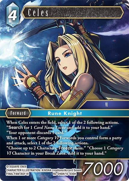 Image for Celes (Legacy Collection) (Re-046H/15-036H) - Final Fantasy TCG