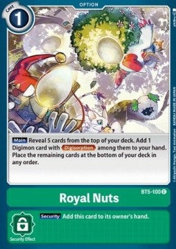 Royal Nuts (BT5-100) - Battle Of Omni (Common) [BT-05-BT5-100]