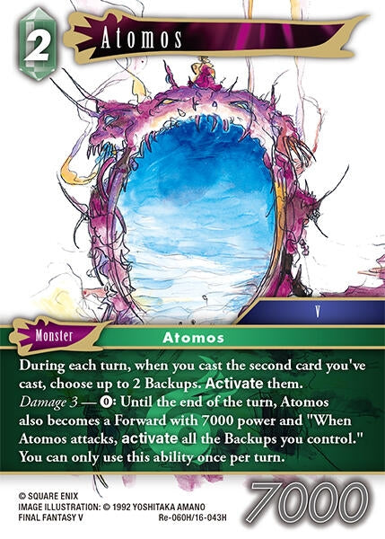 Image for Atomos (Legacy Collection) (Re-060H/16-043H) - Final Fantasy TCG