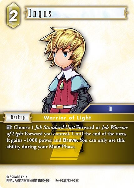 Image for Ingus (Legacy Collection) (Re-092C/13-055C) - Final Fantasy TCG