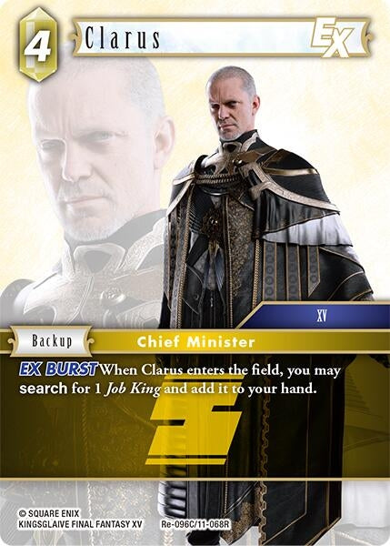 Image for Clarus EX (Legacy Collection) (Re-096C/11-068R) - Final Fantasy TCG