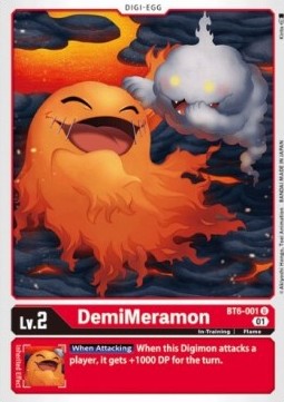 DemiMeramon (BT6-001) - Double Diamond (Uncommon) [BT-06-BT6-001]