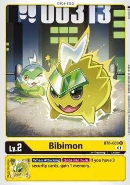 Bibimon (BT6-003) - Double Diamond (Uncommon) [BT-06-BT6-003]
