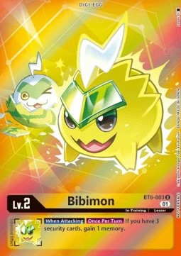 Bibimon (BT6-003) (V.2) - Promos: Double Diamond (Alternative Art) [BT-06P-BT6-003]
