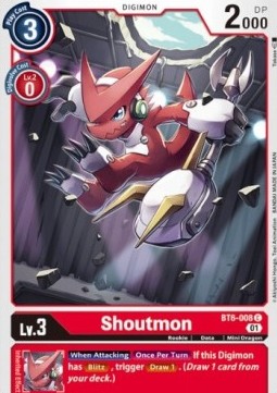 Shoutmon (BT6-008) - Double Diamond (Common) [BT-06-BT6-008]