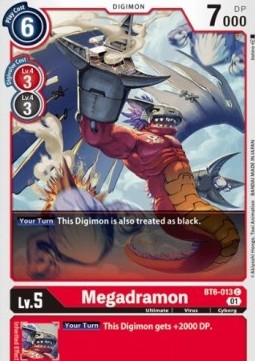 Megadramon (BT6-013) - Double Diamond (Common) [BT-06-BT6-013]