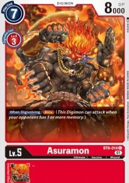Asuramon (BT6-014) - Double Diamond (Common) [BT-06-BT6-014]