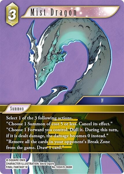 Image for Mist Dragon (Legacy Collection) (Re-105H/9-068H) - Final Fantasy TCG