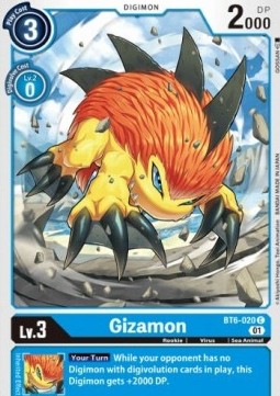 Gizamon (BT6-020) - Double Diamond (Common) [BT-06-BT6-020]
