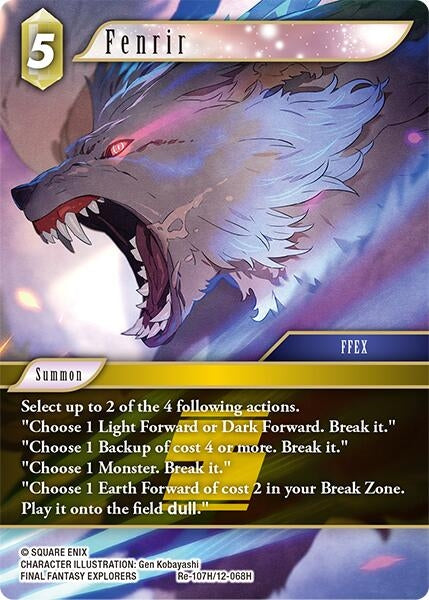 Image for Fenrir (Legacy Collection) (Re-107H/12-068H) - Final Fantasy TCG