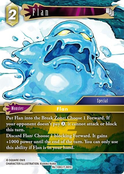 Image for Flan (Re-108C/7-081C) (Legacy Collection) (Re-108C/7-081C) - Final Fantasy TCG