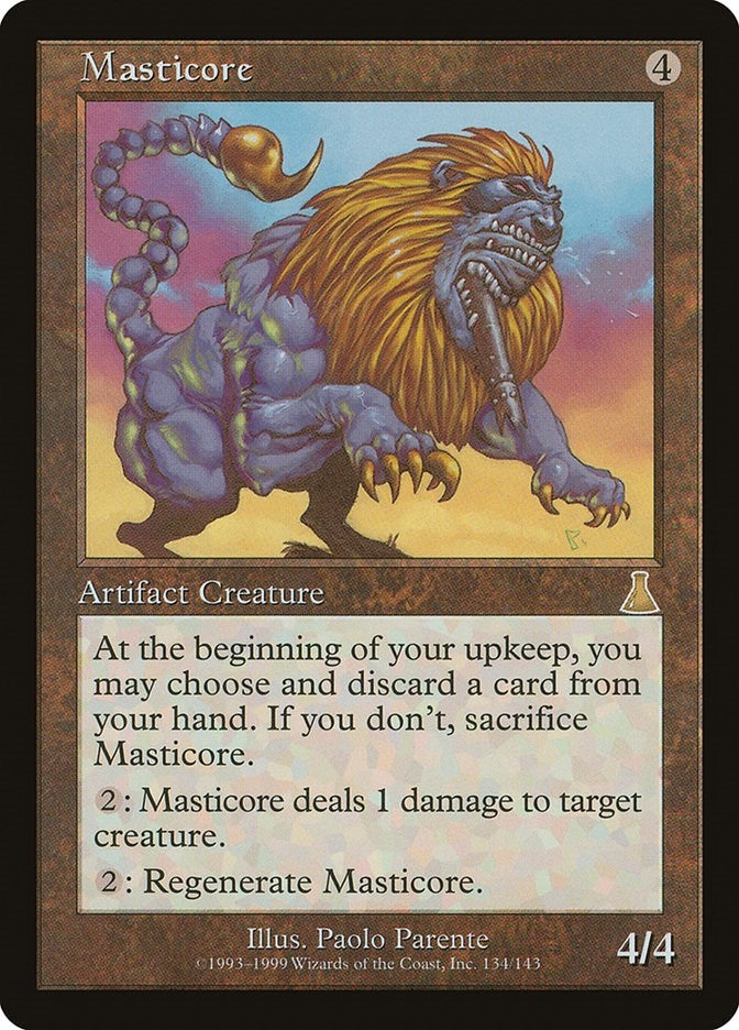 Image for Masticore (Urza's Destiny) (134) - Magic: The Gathering