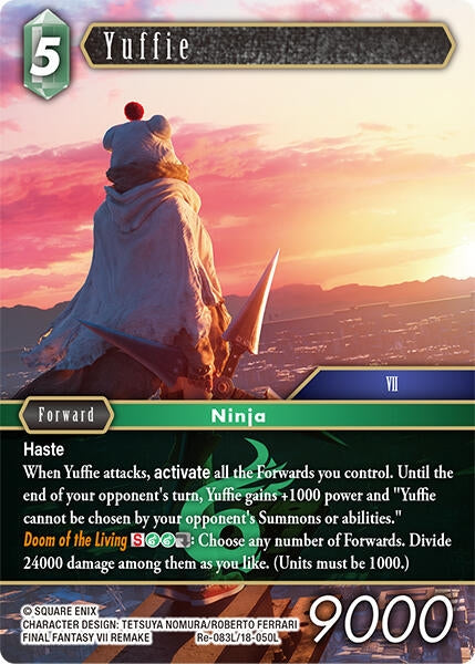 Image for Yuffie (Legacy Collection) (Re-083L/18-050L) - Final Fantasy TCG