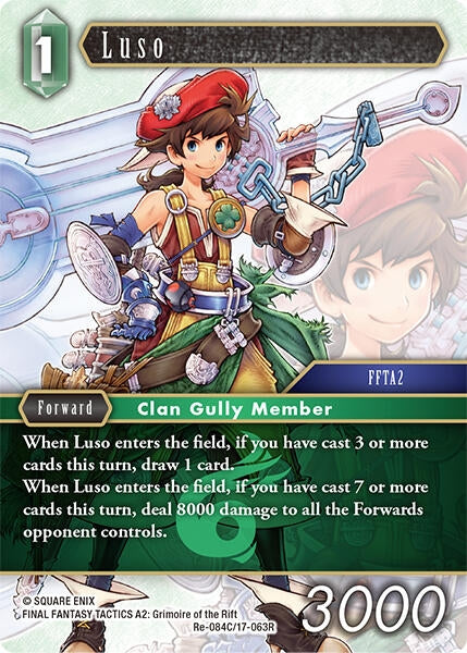 Image for Luso (Legacy Collection) (Re-084C/17-063R) - Final Fantasy TCG