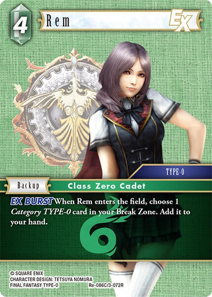 Image for Rem EX (Legacy Collection) (Re-086C/3-072R) - Final Fantasy TCG