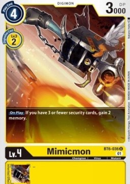 Mimicmon (BT6-036) - Double Diamond (Uncommon) [BT-06-BT6-036]
