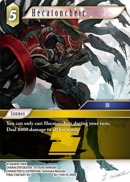 Image for Hecatoncheir (Re-110H/15-082H) (Legacy Collection) (Re-110H/15-082H) - Final Fantasy TCG