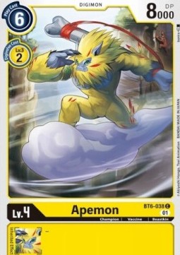Apemon (BT6-038) - Double Diamond (Common) [BT-06-BT6-038]