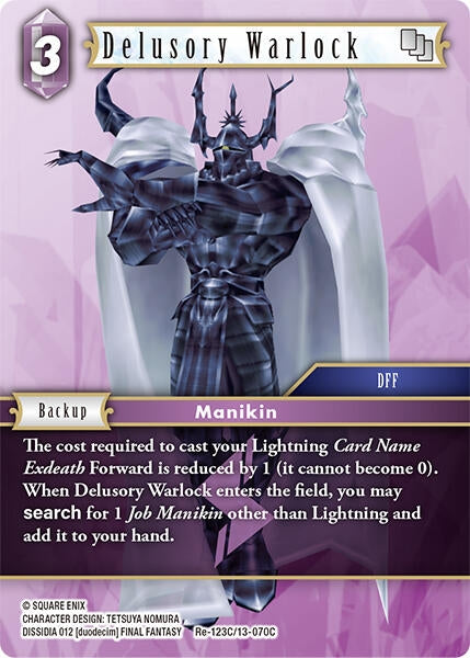 Image for Delusory Warlock (Legacy Collection) (Re-123C/13-070C) - Final Fantasy TCG
