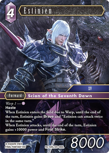 Image for Estinien (Legacy Collection) (Re-126L/20-088L) - Final Fantasy TCG