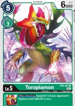Toropiamon (BT6-051) - Double Diamond (Uncommon) [BT-06-BT6-051]