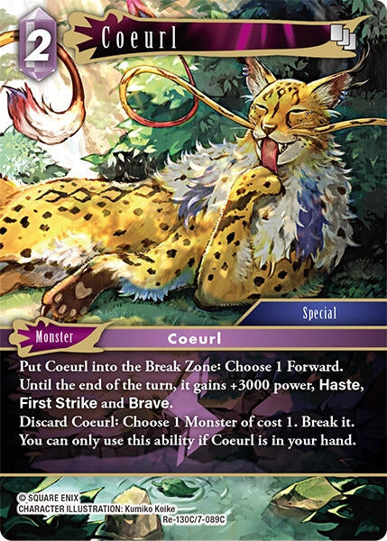 Image for Coeurl (Legacy Collection) (Re-130C/7-089C) - Final Fantasy TCG