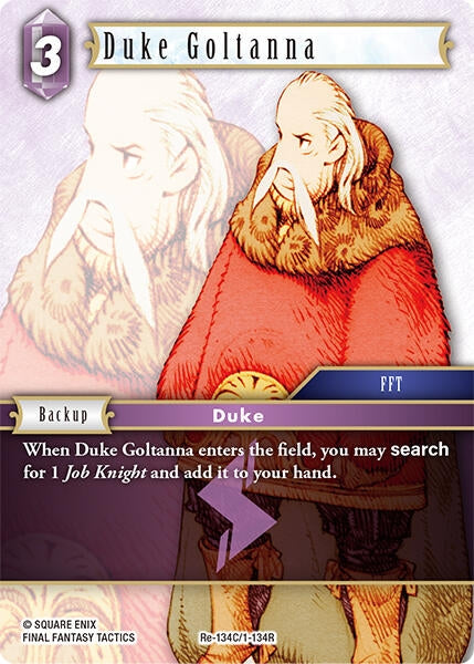 Image for Duke Goltanna (Legacy Collection) (Re-134C/1-134R) - Final Fantasy TCG