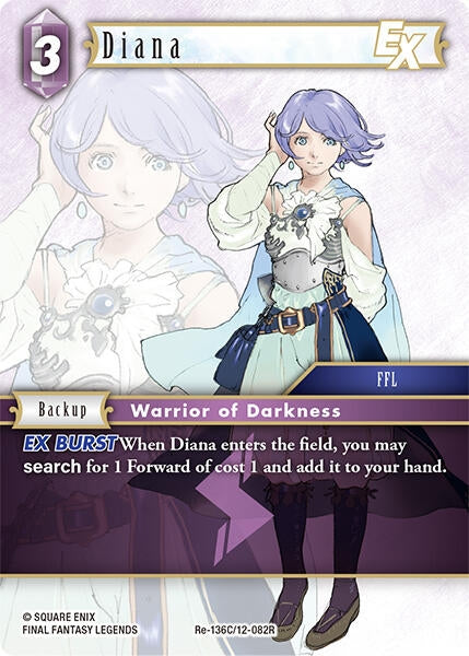 Image for Diana EX (Legacy Collection) (Re-136C/12-082R) - Final Fantasy TCG