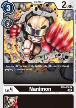 Nanimon (BT6-058) - Double Diamond (Common) [BT-06-BT6-058]